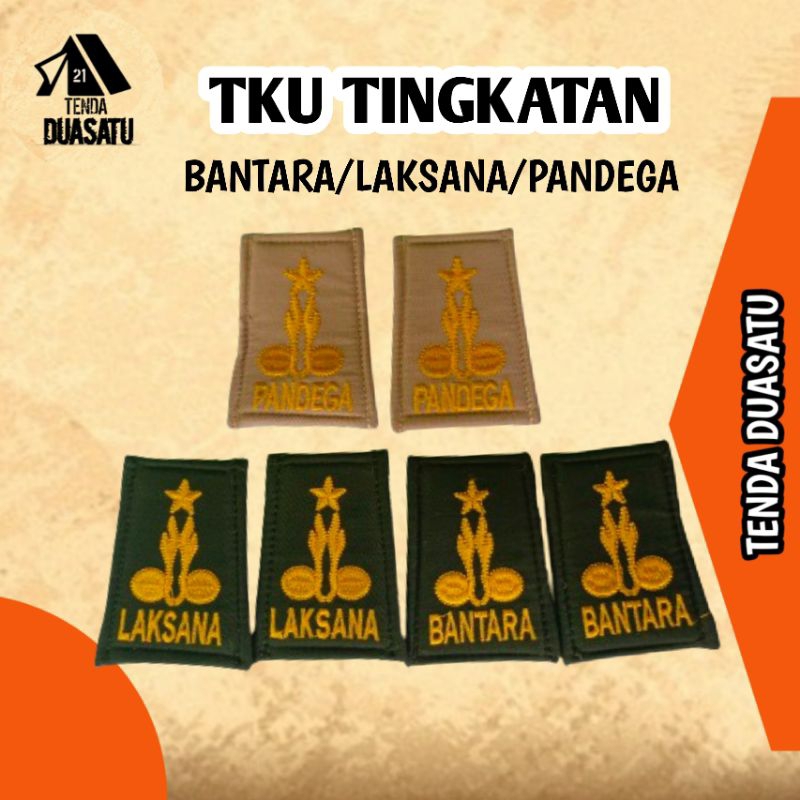 TKU BANTARA LAKSANA PANDEGA PRAMUKA BORDIR FULL KAIN
