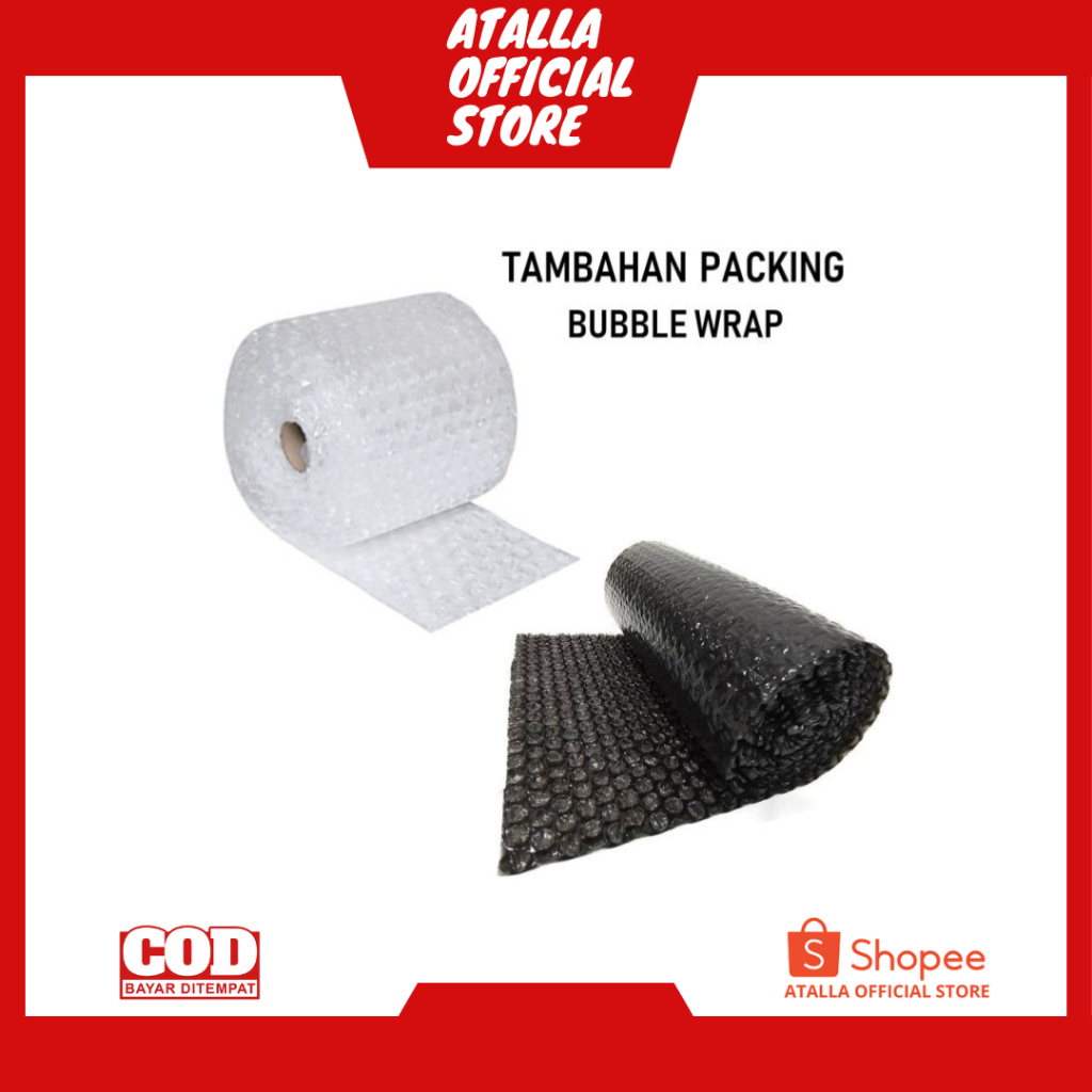 

BUBBLE WRAP UNTUK LEBIH AMANNYA BARANG