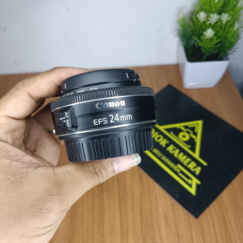 CANON EFS 24MM F2.8 STM/ Lensa fix canon 24mm STM
