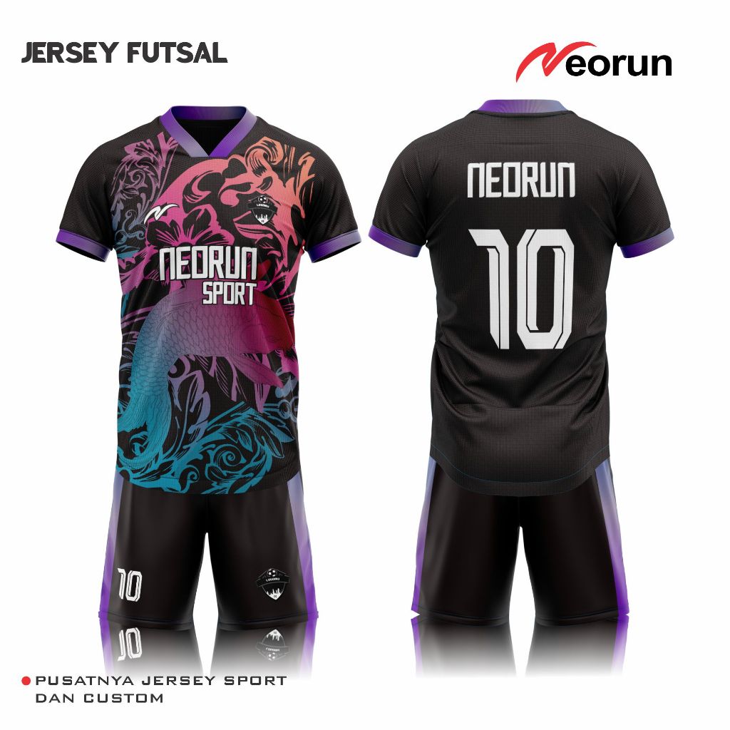 KAOS FUTSAL JERSEY FUTSAL FULL PRINTING BISA CUSTOM NAMA TERMURAH