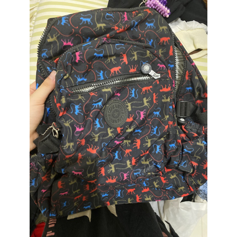 PRLOVED KIPLING TAS RANSEL TAS SEKOLAH ANAK BAGPACK ORIGINAL BLACK