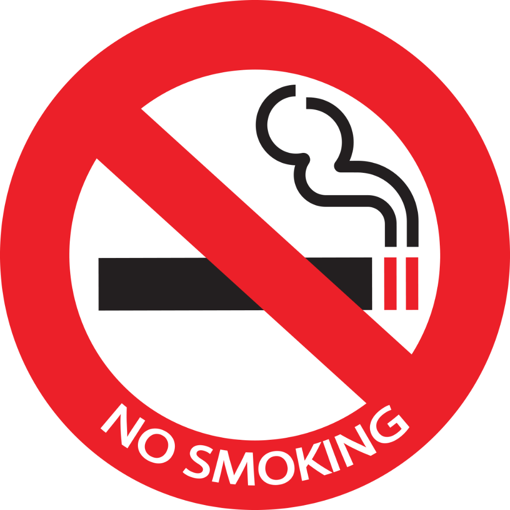 

Sticker Dilarang Merokok No Smoking Area