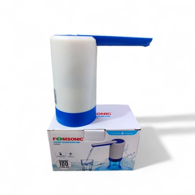 Pompa Galon Elektrik Fomsonic FAP221-Peralatan Rumah-Toserba Gadjah-Ekonomis GB 121