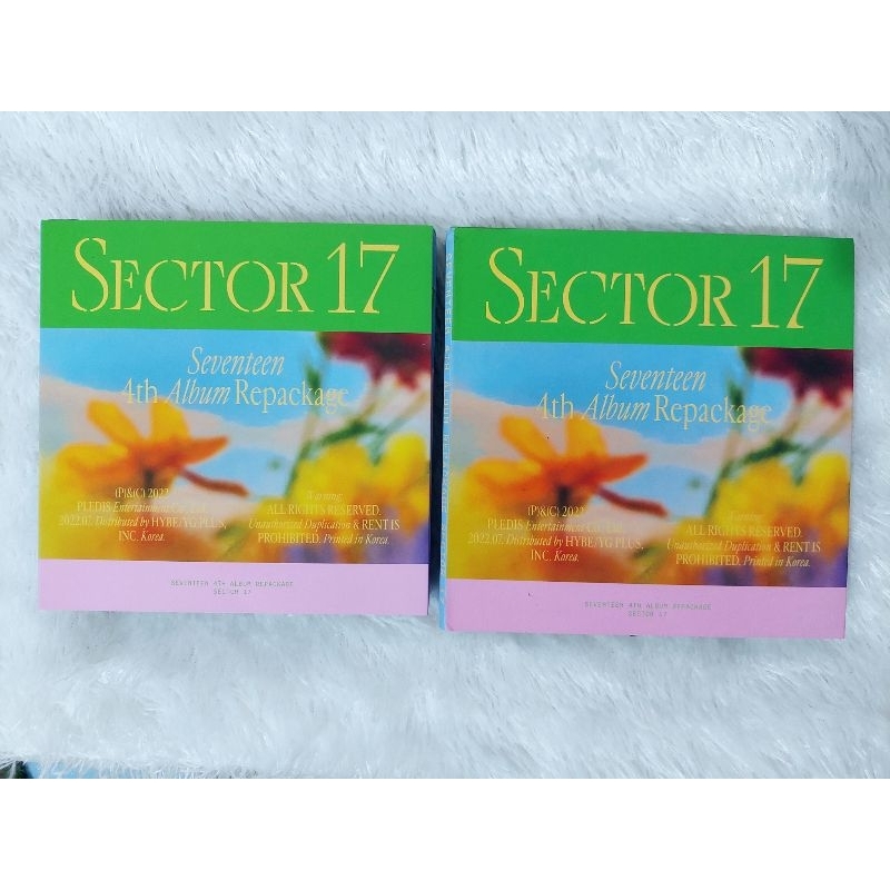 SEVENTEEN ALBUM SECTOR 17 SECTOR17 COMPACT VER VERSION