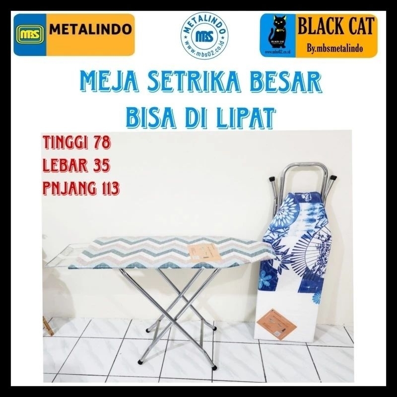Meja setrika besar papan setrika lipat meja setrika lipat