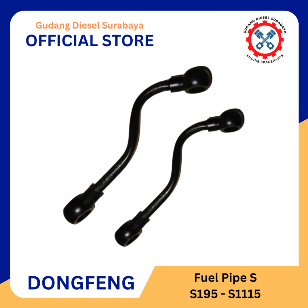 Fuel Pipe S | Selang S DongFeng S195 / S1100 / S1110 / S1115