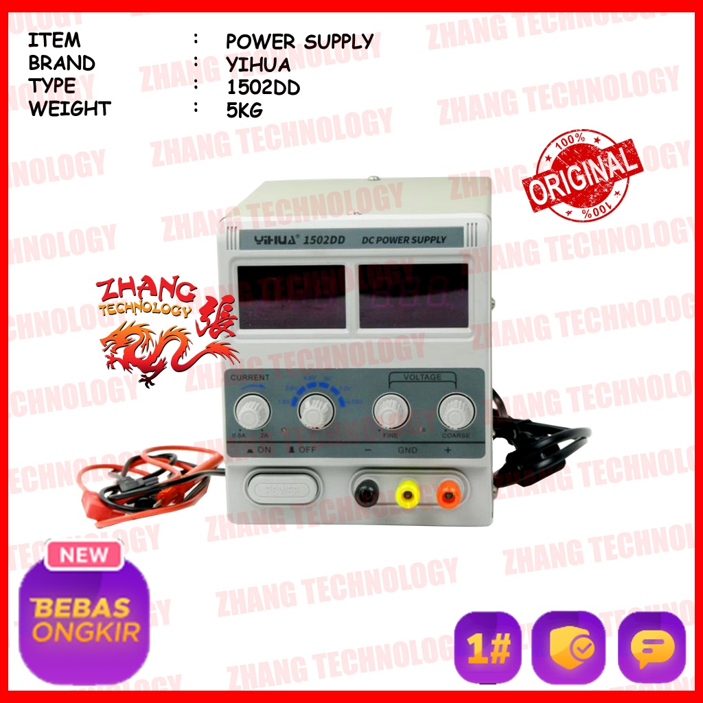 PSU DC YIHUA 1502DD LED POWER SUPPLY ORIGINAL