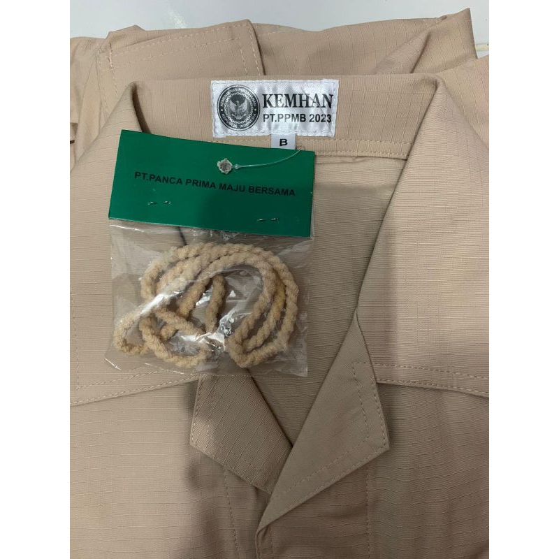 baju seragam PDL Kemhan//seragam PNS kemhan