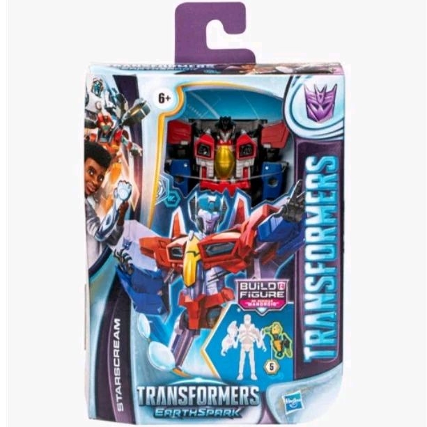 Transformers EarthSpark Deluxe Starscream BAF Dr. Meridian Mandroid