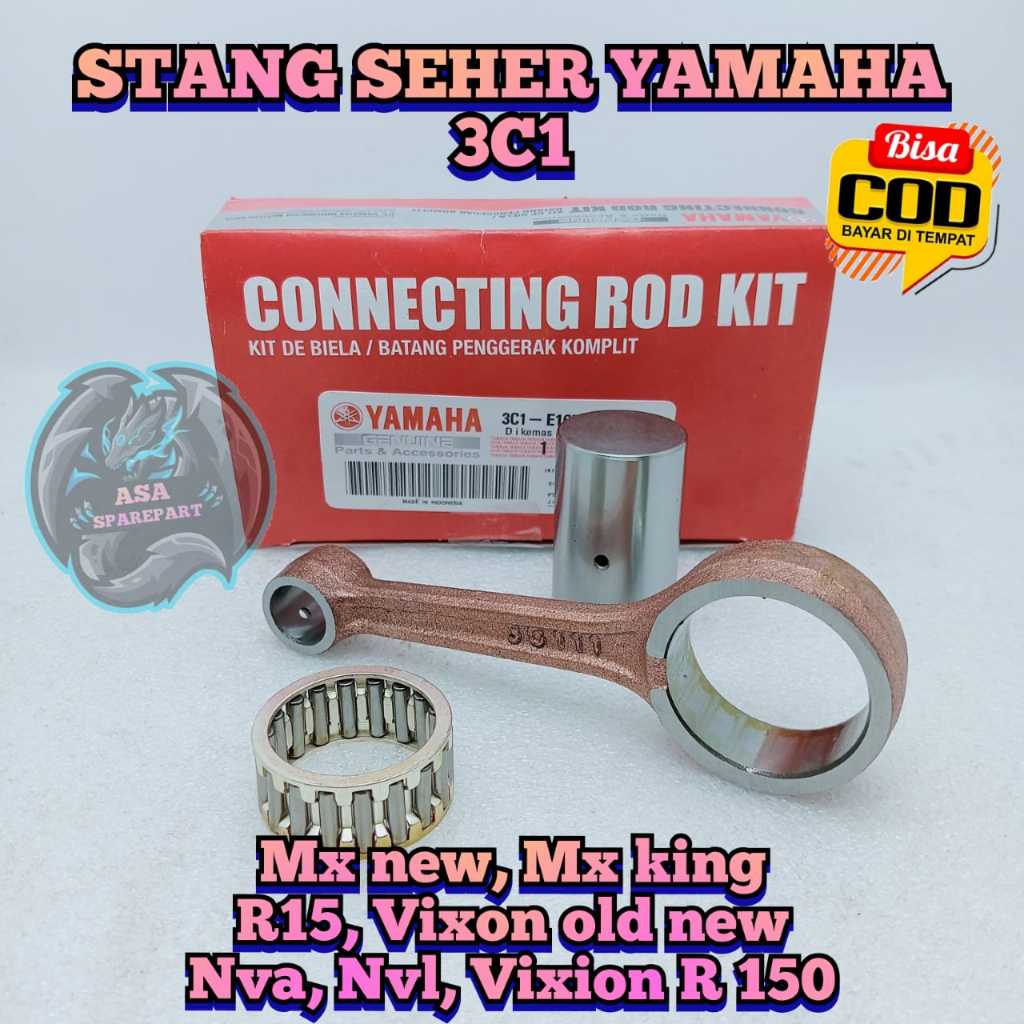 Stang Seher Set 3C1 Motor Yamaha Vixion Old Lama , Vixion NVL / NVA , Jupiter Mx 135 New Kopling , A