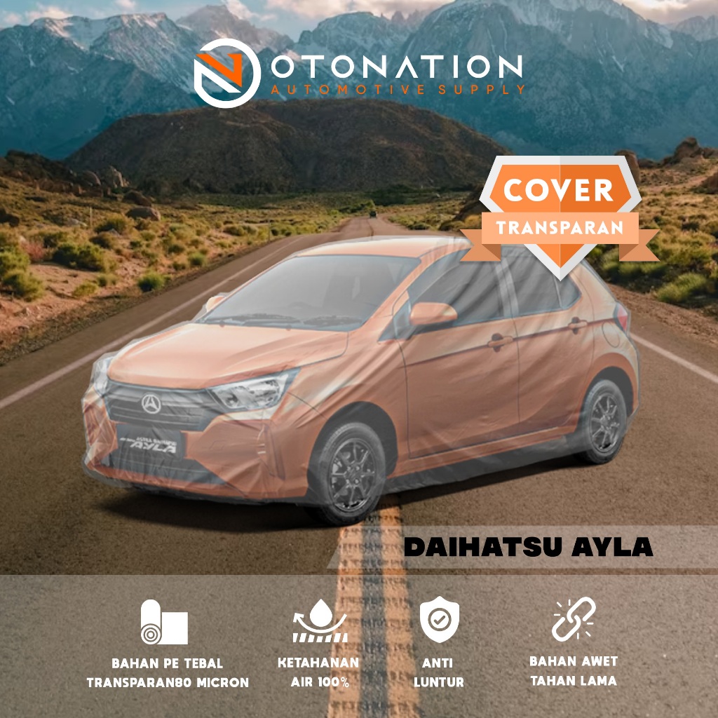 Cover Mobil / Selimut Mobil Daihatsu Ayla Transparan