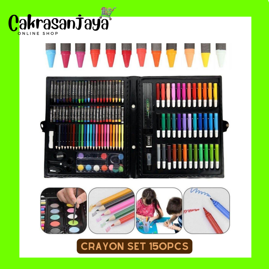 

CSCRAYON SET WARNA 150 PCS KARYA IMAJINASI ANAK SEMAKIN HIDUP