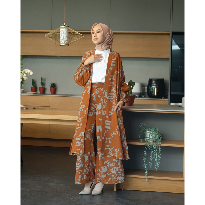 Deenay-Plumeria Outer Deenay-Deenay Style-Deenay SCARVES-Deenay Premium-Outer Original