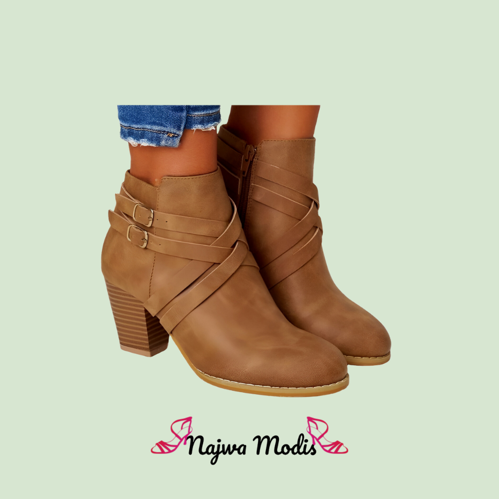 Sepatu Angkle Boots Wanita // Sepatu Wanita Heels //Sepatu Big SIZE