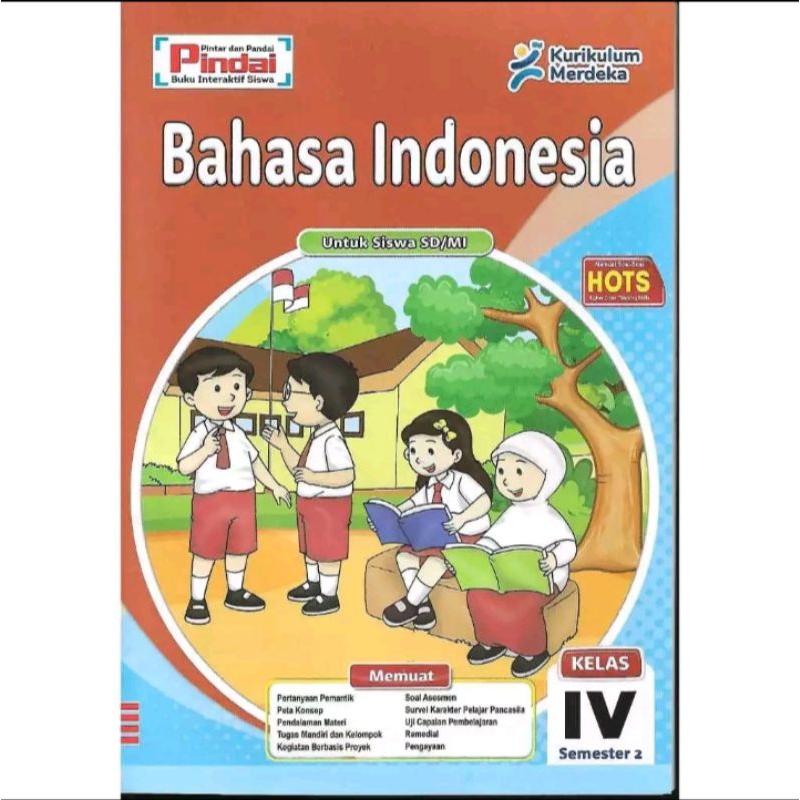 LKS Bahasa Indonesia kelas 4 SD MI semester 2 kurikulum merdeka