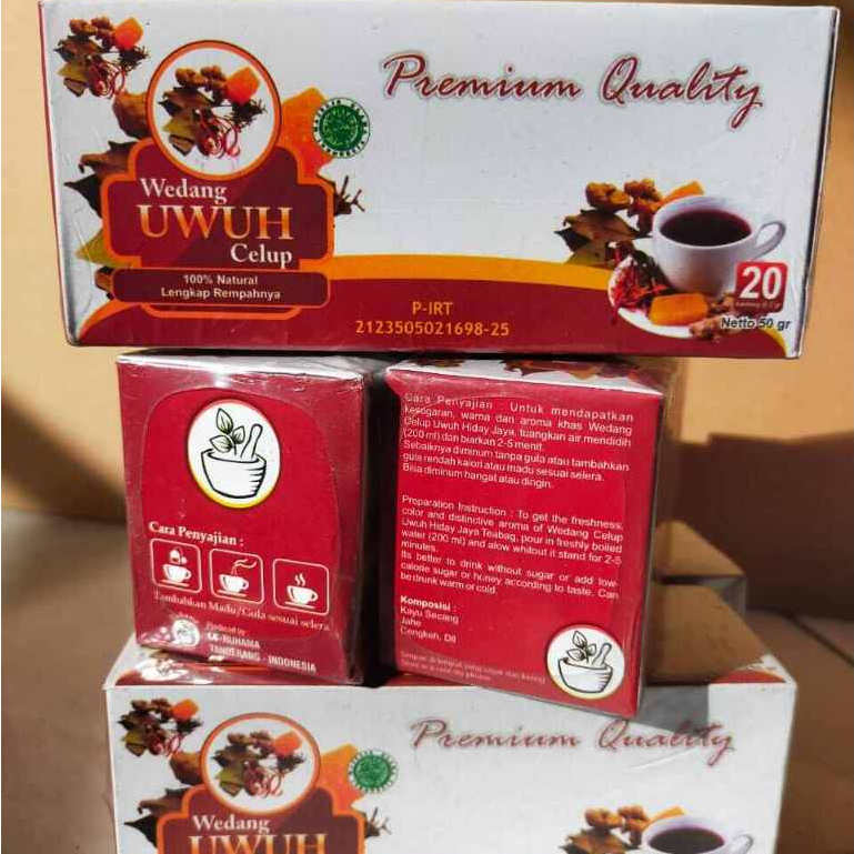 

WEDANG UWUH CELUP SASHET ISI 20 TANPA GULA