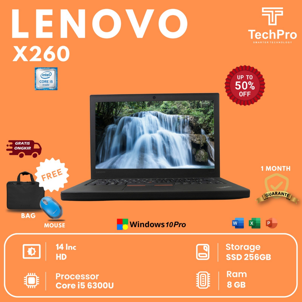 LAPTOP LENOVO THINKPAD X260 MURAH BANGT