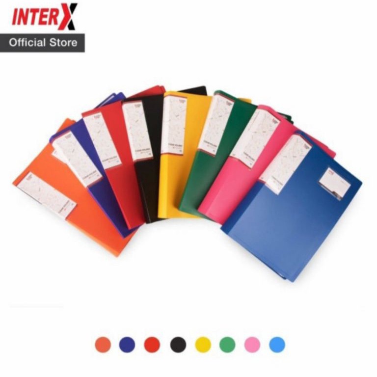 

[TIL] Clear holder folio 20 pocket Folder one / dokumen keeper / display album Ready Stok