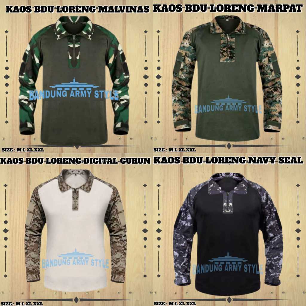 BAJU TACTICAL BDU TERBARU Full SPANDEK SCUBA PREMIUM BAJU TACTICAL BDU