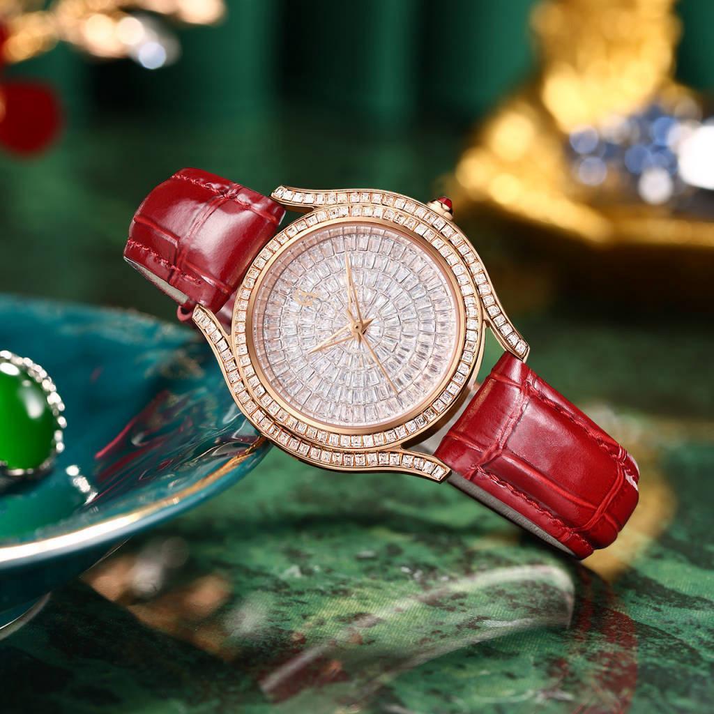 Jam Tangan Wanita Cristiano Aillen 0823P Leather