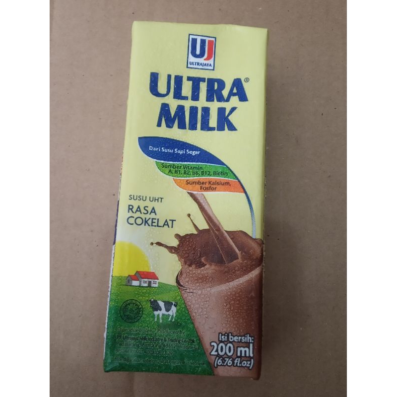 

Ultra Milk Coklat 200ml | Satuan