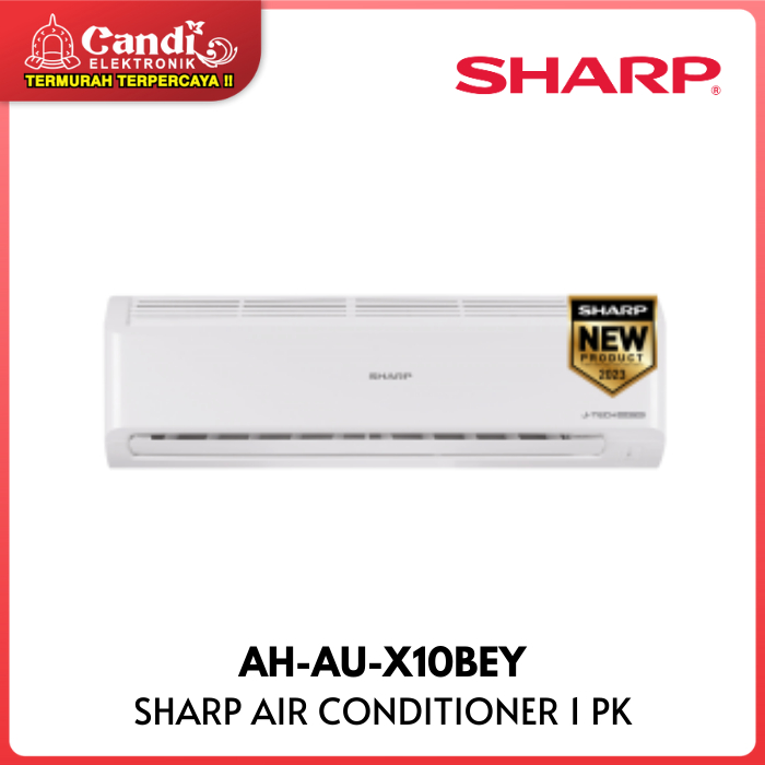 AC SHARP SPLIT AU-AH-X10BEY 1 PK INVERTER AUAHX10BEY AU AH X10BEY AIR CONDITIONER