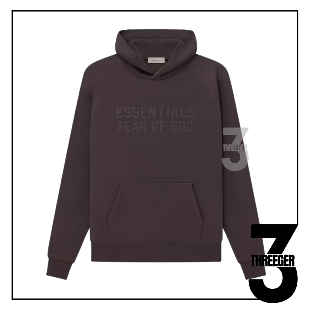 Essentials Fear Of God Hoodie Off Black Original Authentic