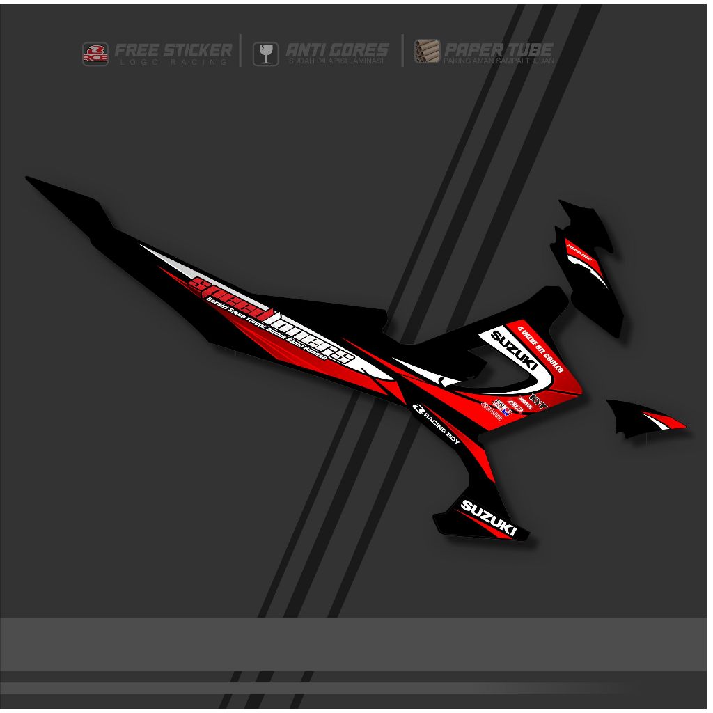 STICKER SATRIA FU FACELIFT/ VARIASI SATRIA FU FACELIFT