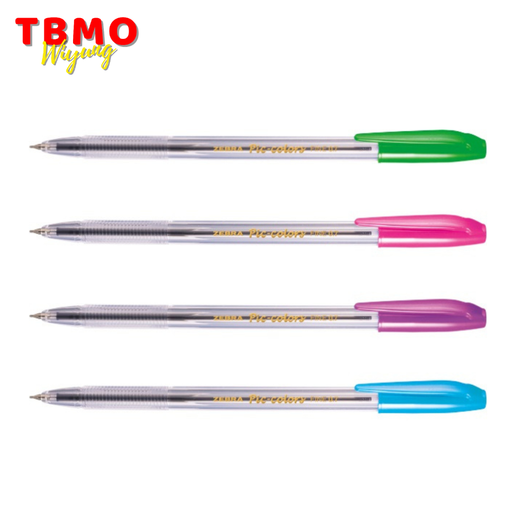 

TBMO Bolpen / Pulpen Zebra Piccolors 0.7mm Per Pcs
