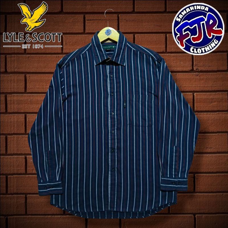 Lyle & Scott Kemeja Stripe Original