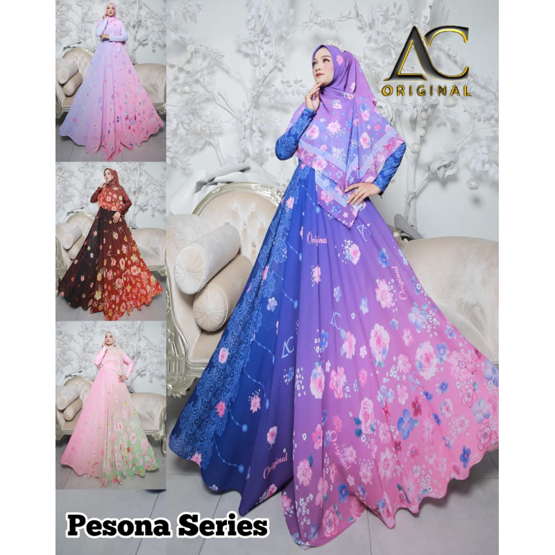 Gamis AC Original | Gamis premium | gamis kekinian | gamis syari premium