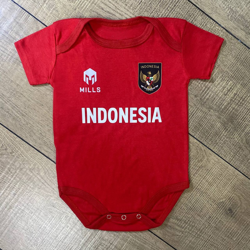 Jumper Bola Bayi Timnas Indonesia / Baby Jumper Bayi Timnas Garuda Indonesia / Indonesia Baby Jumper