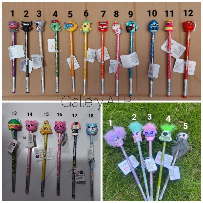 

SMIGGLE PENCIL KARAKTER CUTE / PENSIL SMIGGLE LUCU
