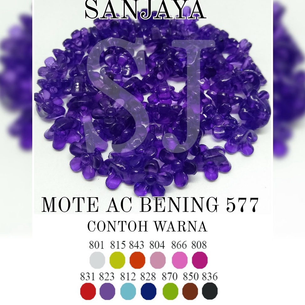 MURAH MERIAH Manik Bening / Mote Bening / Manik Bunga / Mote Bunga / Manik Bening Bunga Sakura / Mot