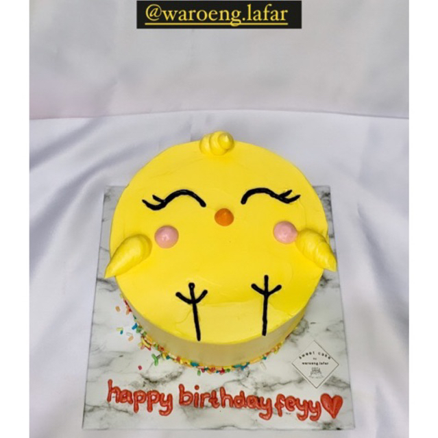 

[D-10cm 3 layer cake] Korean Cake Birthday H-2