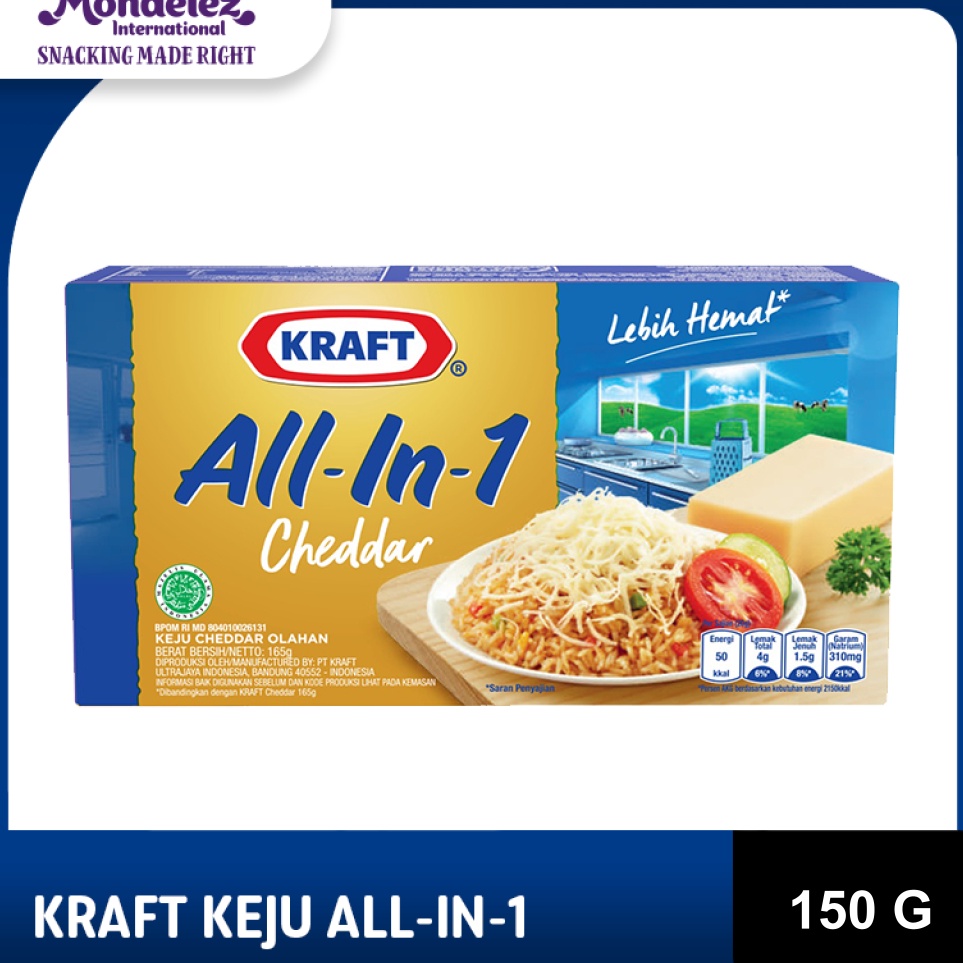 

SXTZ9362 Terbaru Kraft Keju All in 1 Box 150g Untuk Kue dan Burger