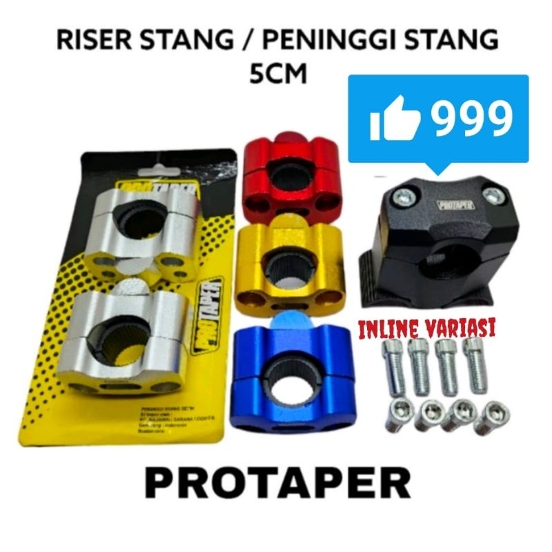 Raiser stang/peninggi stang motor vixion-byson-tiger-verza-cb-wr155 universal
