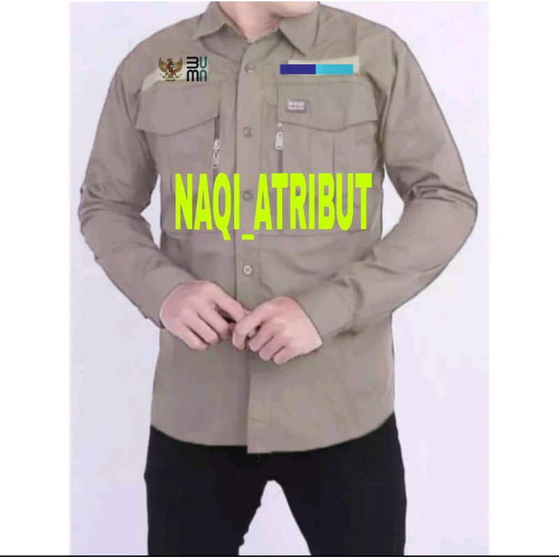 KEMEJA TACTICAL W-TAC BUMN FULL BORDIR
