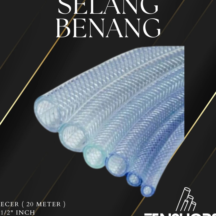Terjamin Selang Benang 1/2" Inch 20 Meter Selang Air Taman.