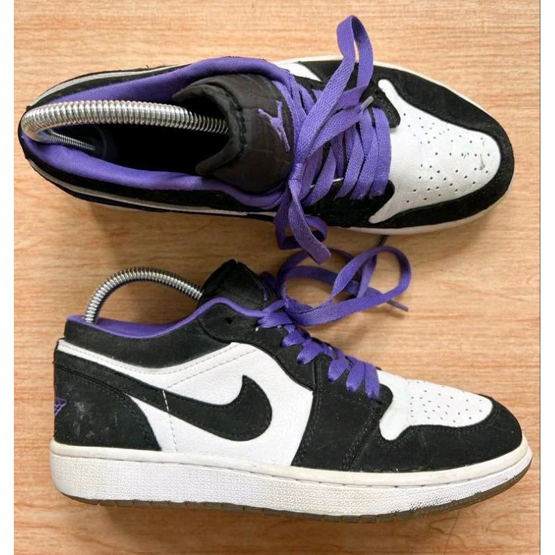 Aj 1 Low Black Purple (size 40)
