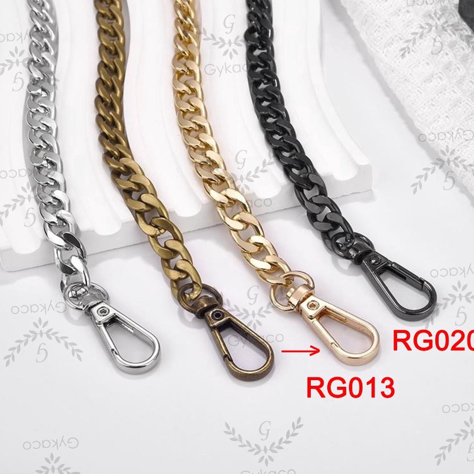 Rante Tas EMAS MUDA - TEBAL PREMIUM R013 / RG013 (Rantai + Gaitan) - Rante Aksesoris Tas & Dompet Fa