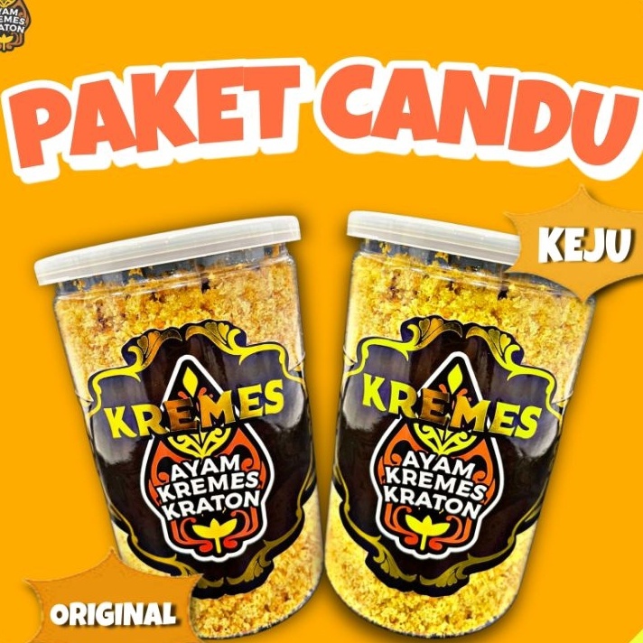 

FSZZ9106 XC26619 《PAKET CANDU》KREMES KEJU + KREMES ORIGINAL