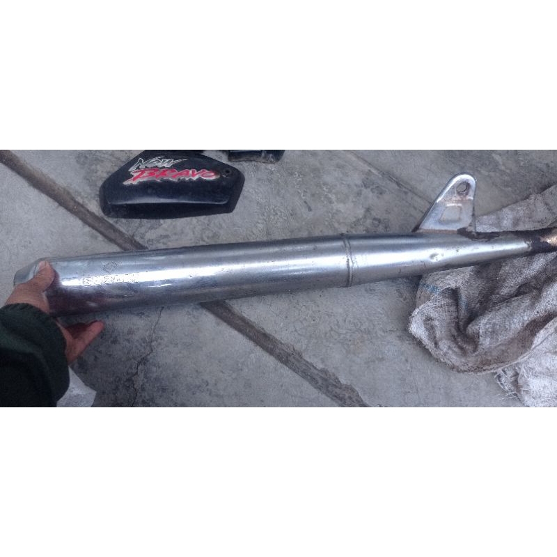 knalpot Suzuki bravo new bravo rc100 rc80 original