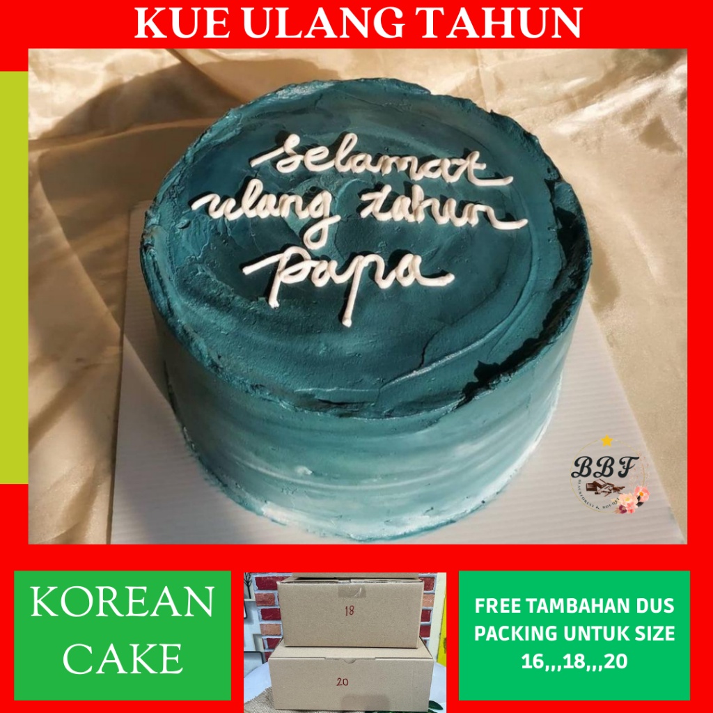 

12.12 STOK READY Korean Cake / Korean Bento Cake / Kue Ulang Tahun / Cake Ulang Tahun / Kue Ultah / Birthday Cake !!!