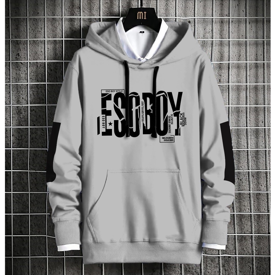 QDNW1021 【FSASH SALE】 Hoodie Pria / Hodie Pria / Jaket Pria / Sweater Hoodie ESOBOY Bahan Fleece UK 