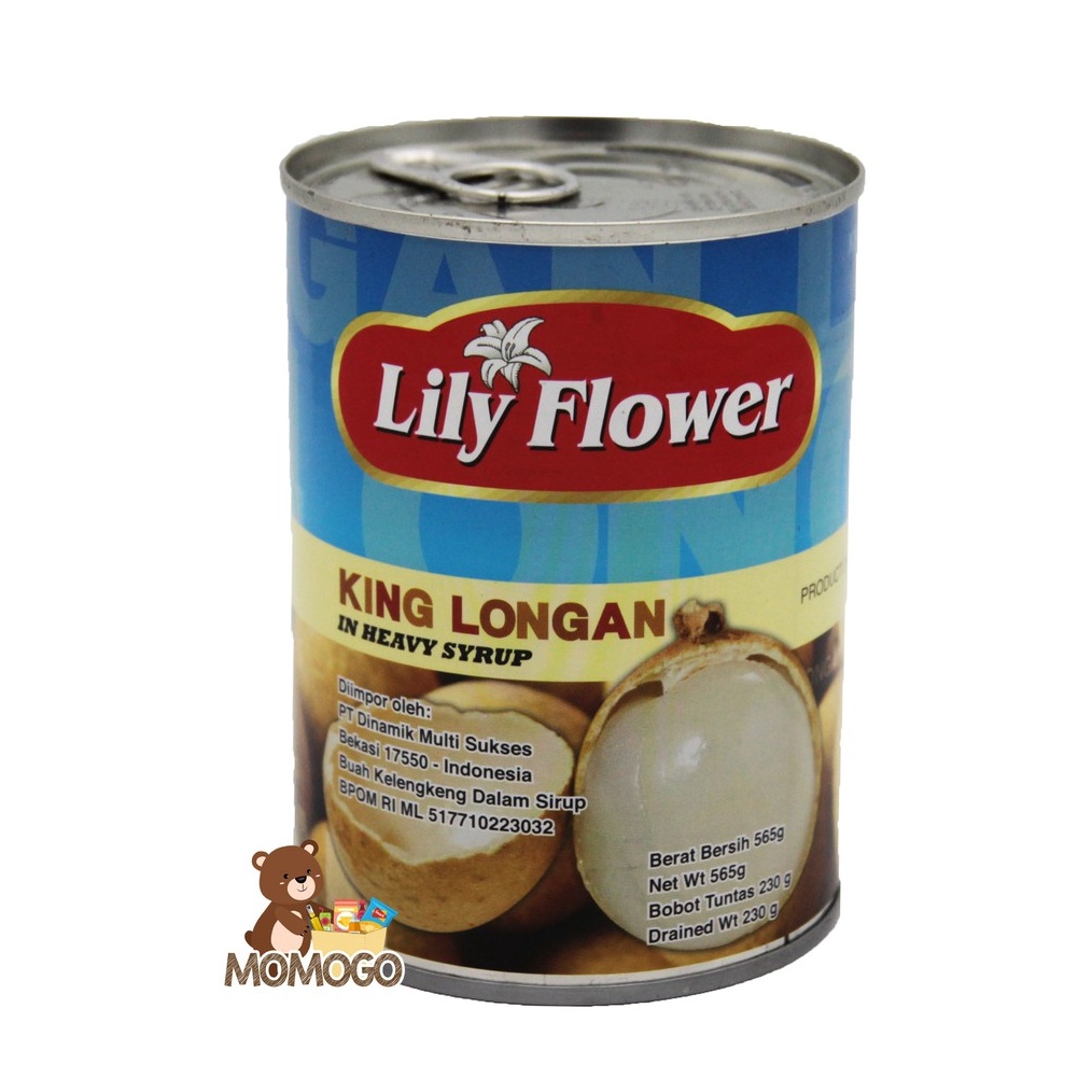 

12.12 Terlaris LILY FLOWER LONGAN IN SYRUP 20OZ grosir