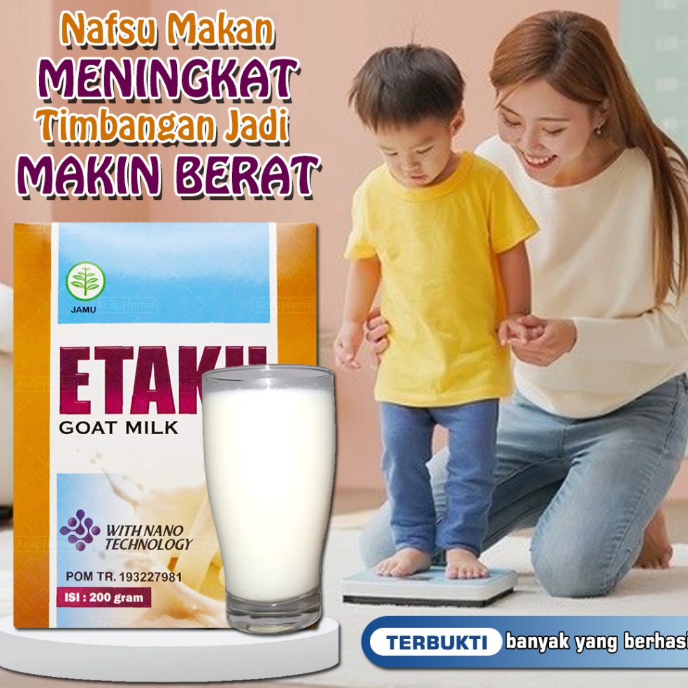 

Promo Puncak 11.11 Susu Penambah Berat Badan Anak Penggemuk Badan Susu Peninggi Badan Menambah Nafsu Makan Susu Etaku Goat Milk Perfect