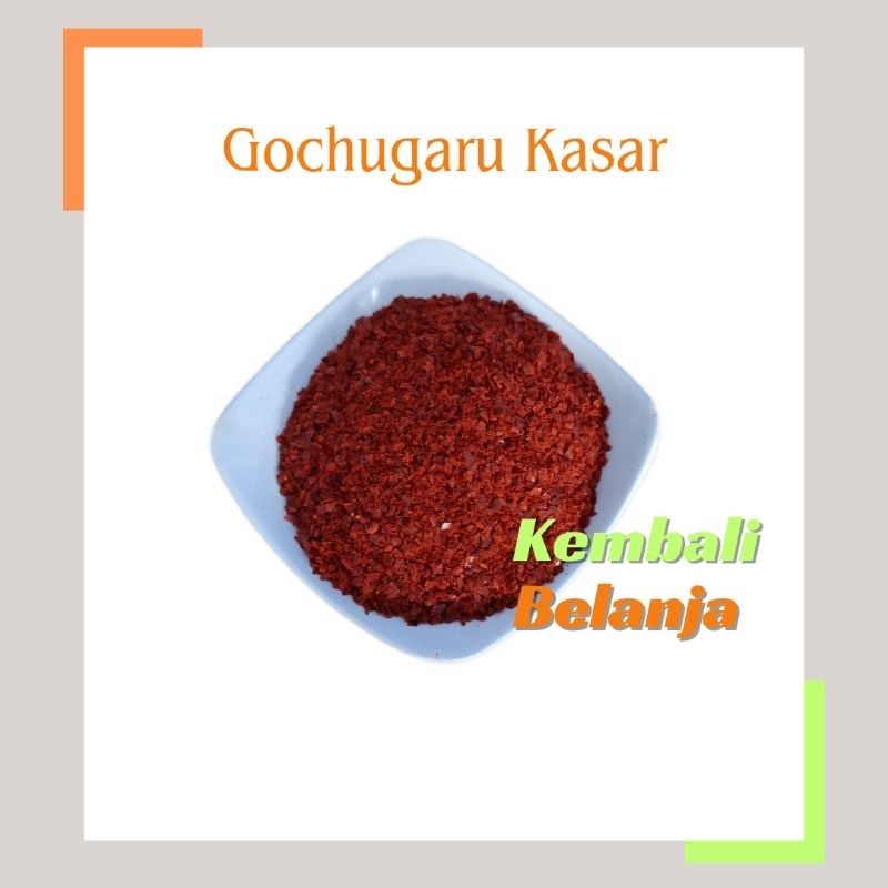 

Gochugaru Cabe Bubuk Korea Kasar 25 - 100 Gram / Gochukaru/ Bubuk Cabe Korea Kimchi/ Cabe Korea Halal