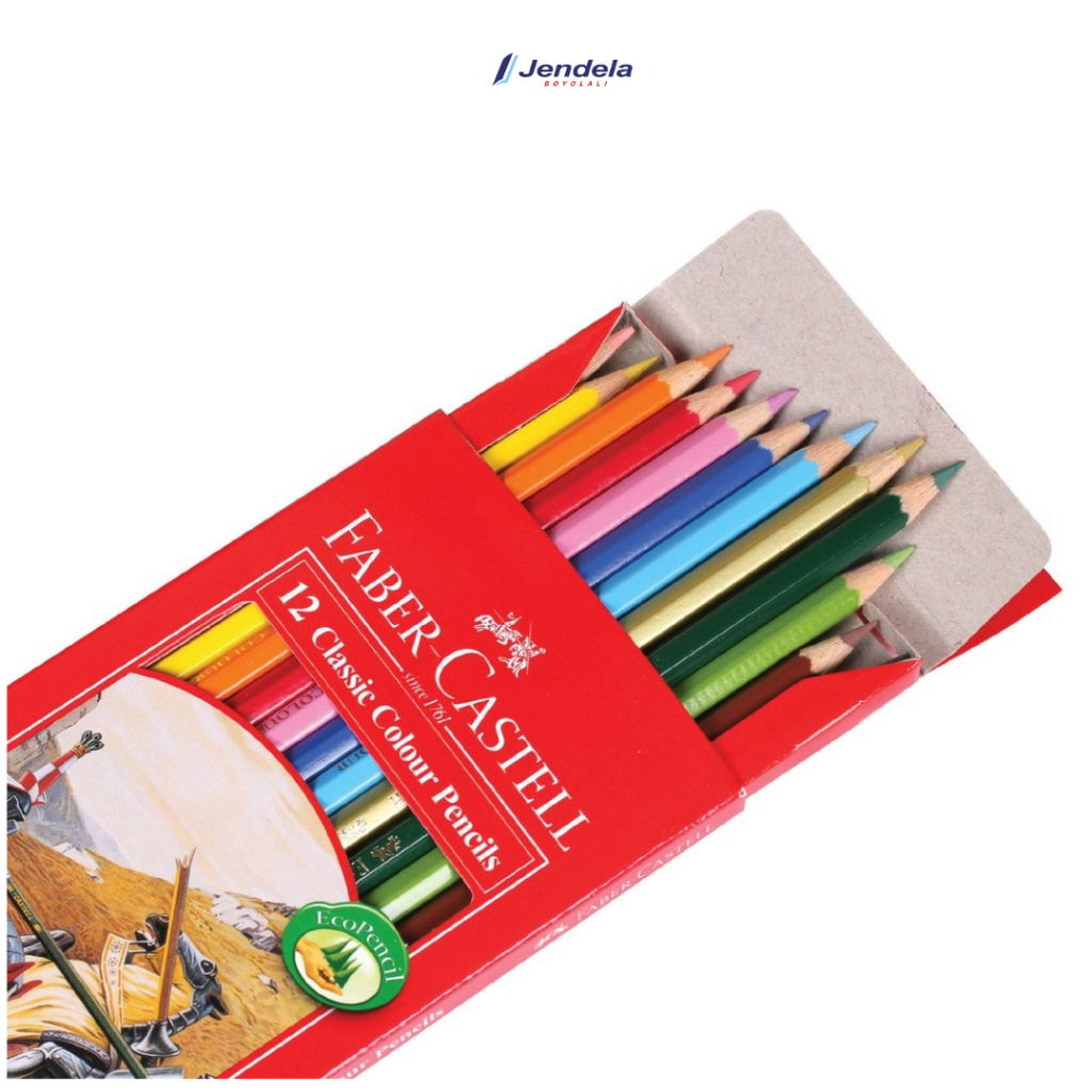 

Pensil Warna Faber Castell Classic 12 long ATK