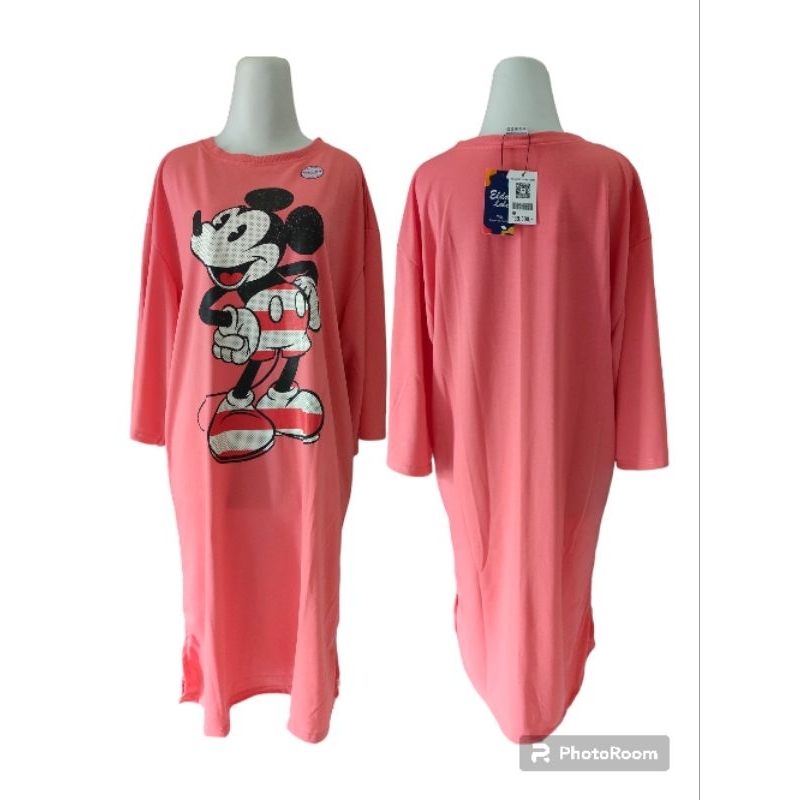 ELDA LABEL DRESS OVERSIZE MICKEY